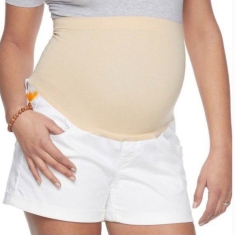 a.glow boyfriend Maternity belly band short